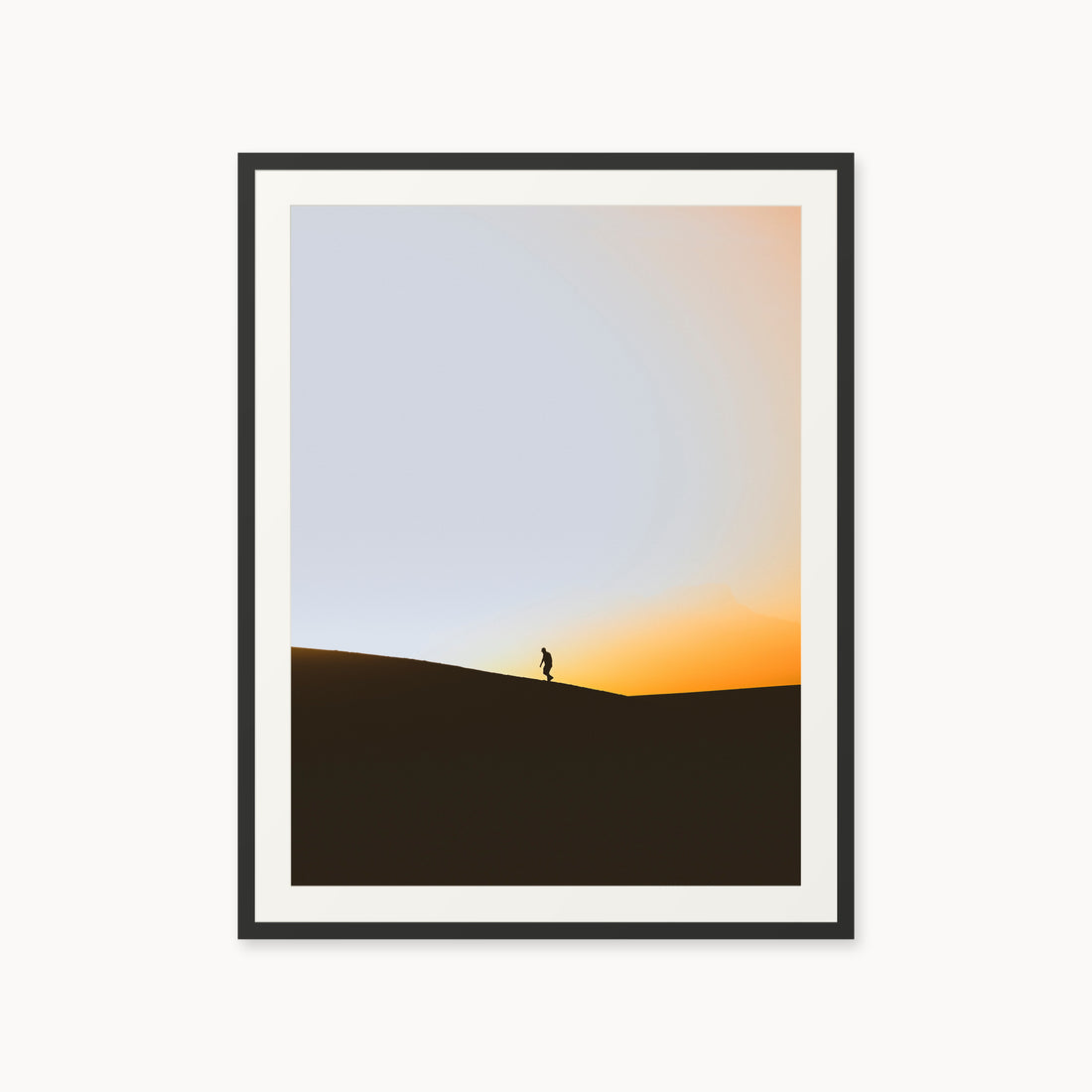 
Adventure Calls, 30×40 in, black