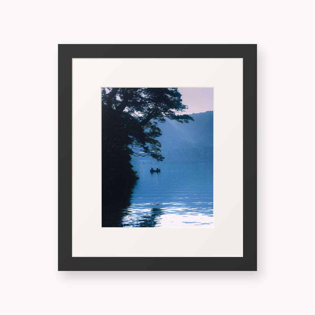 
Blue Lake — 8x10 inch black frame