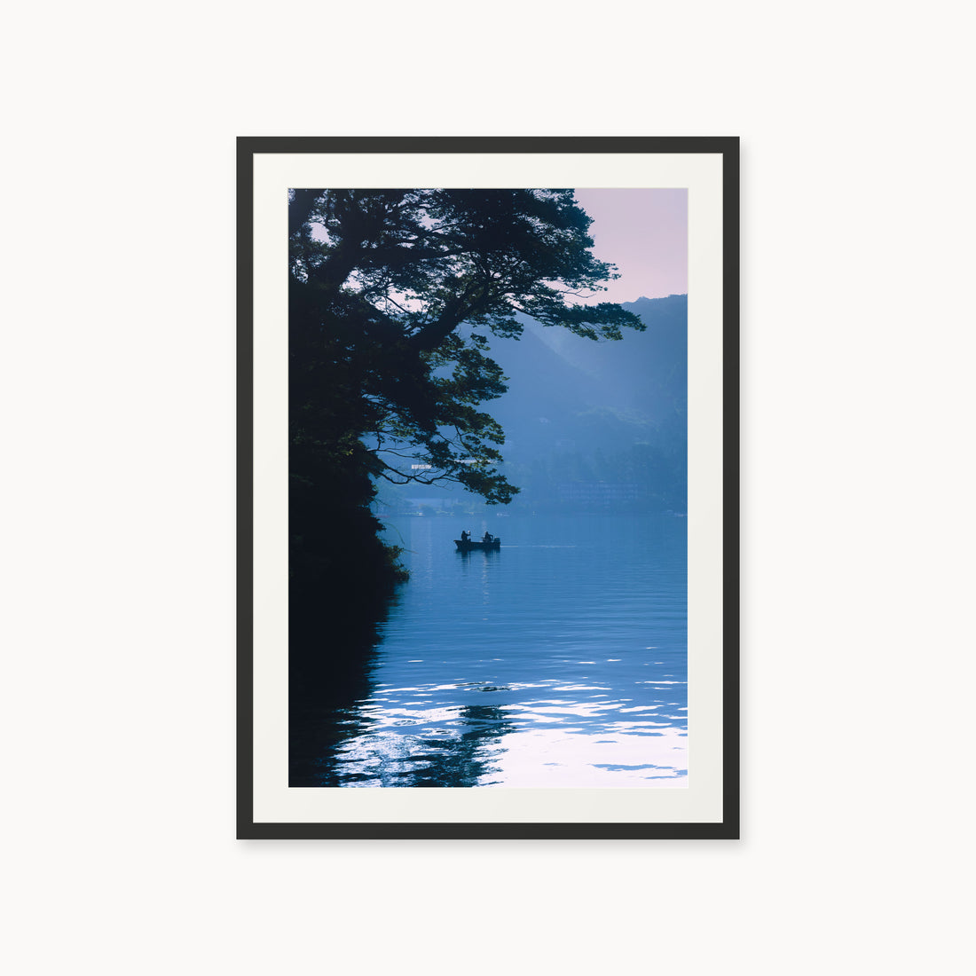 
Blue Lake — 24x36 inch black frame