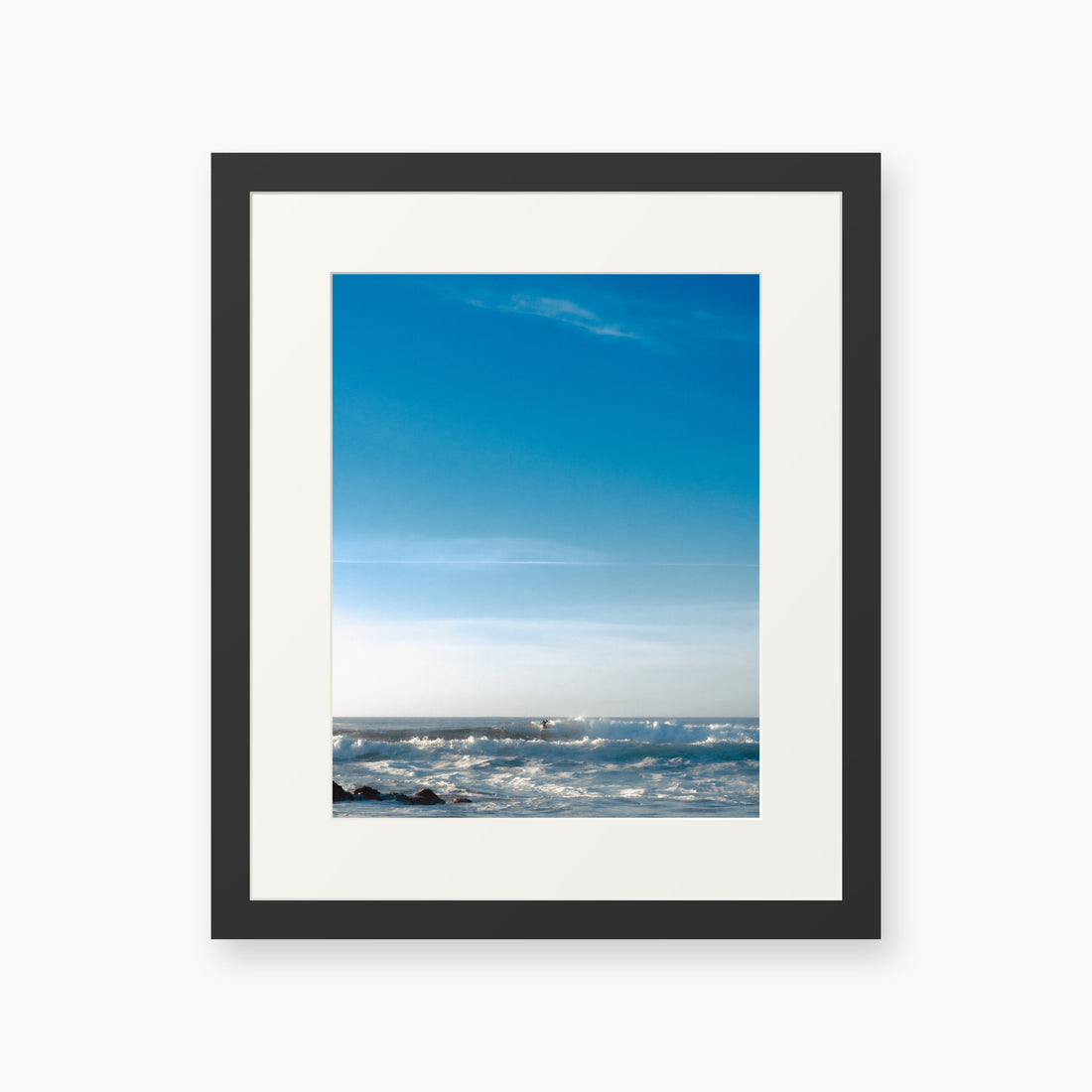 
Easy Days — 11x14 inch black frame