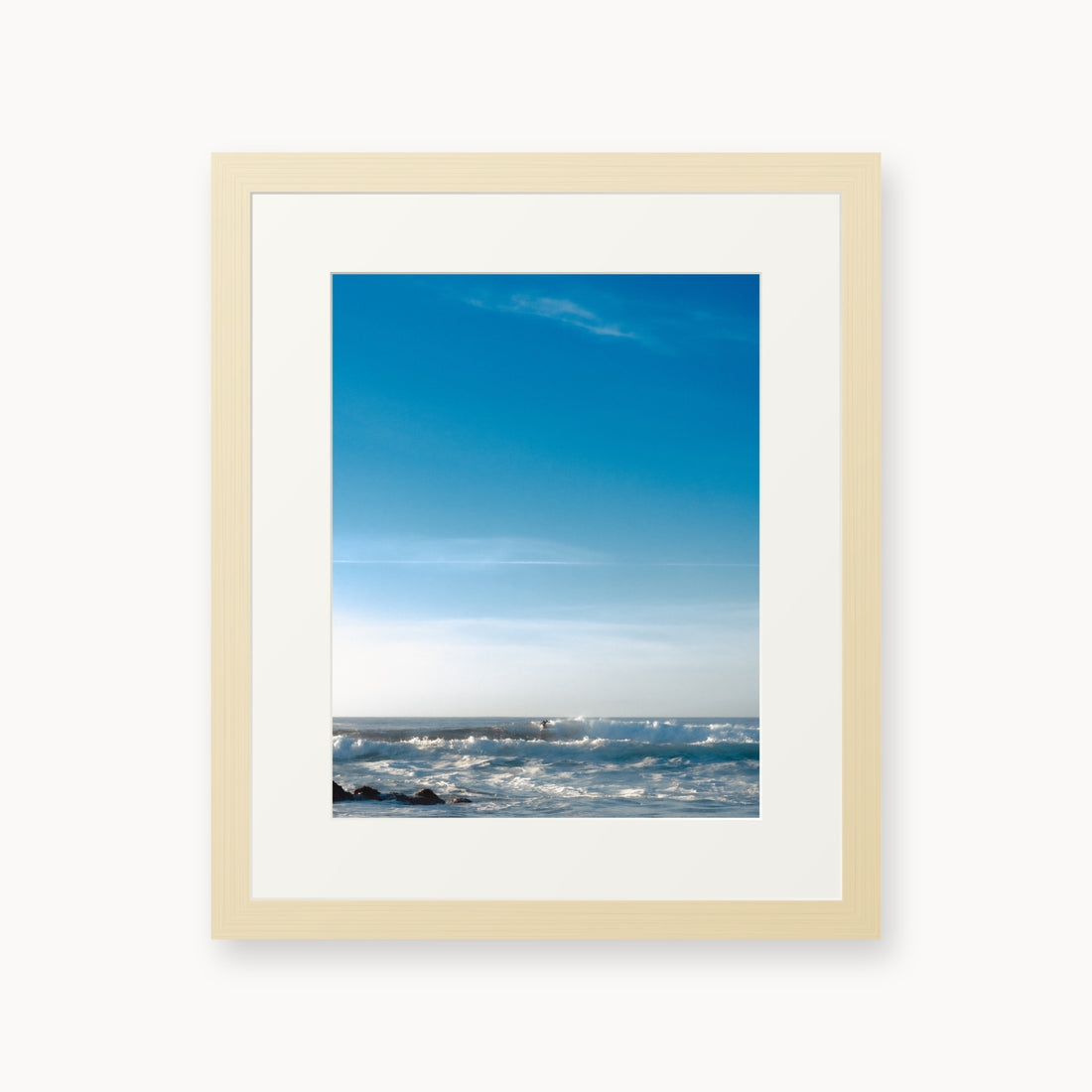 
Easy Days — 11x14 inch maple frame