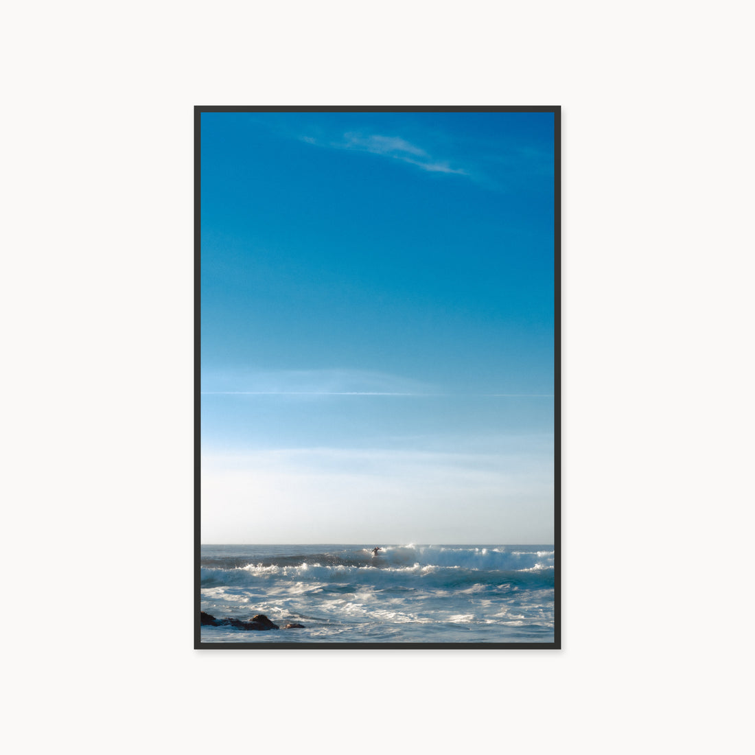 
Easy Days — 40x60 inch black frame