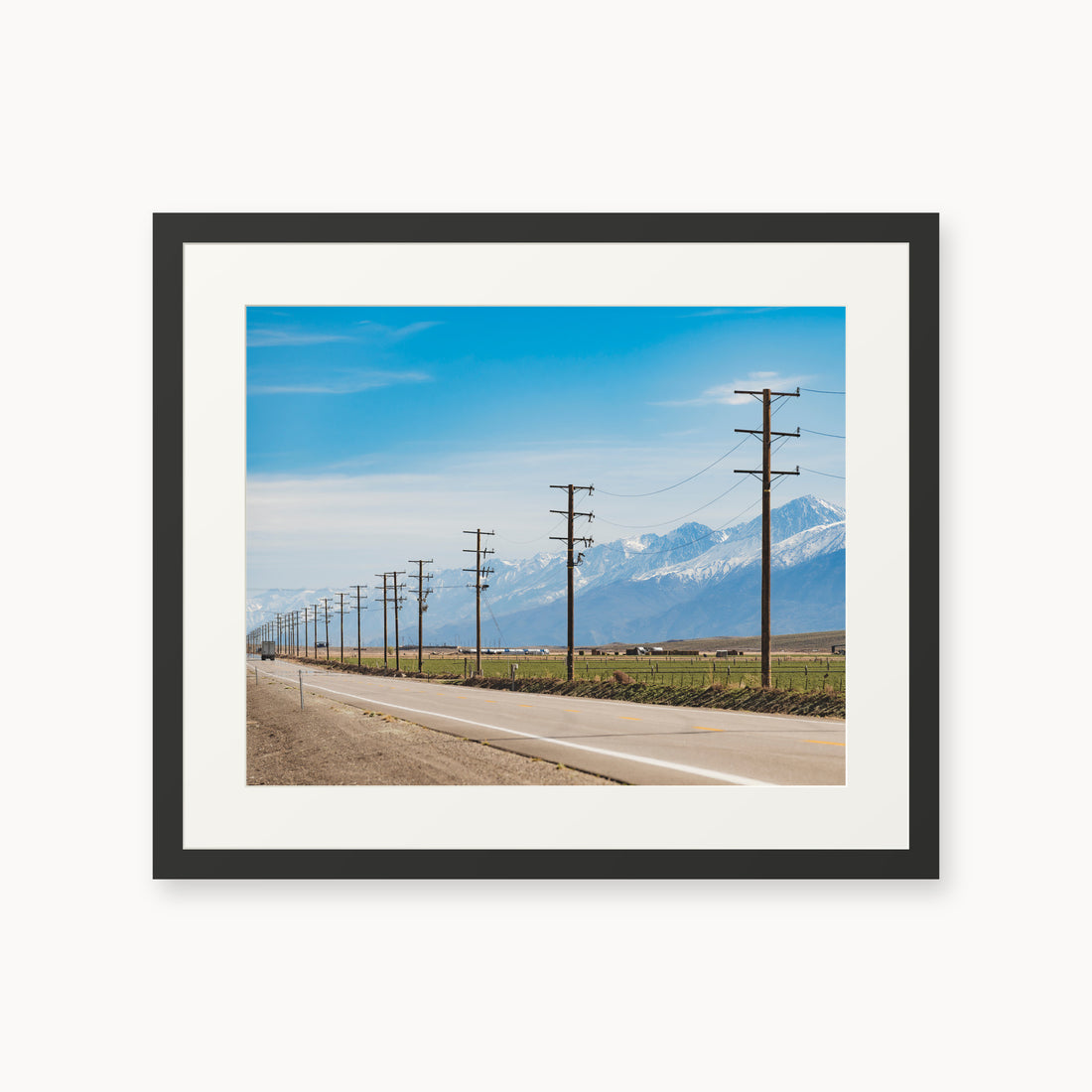 
Goin' West, 16×20 in, black