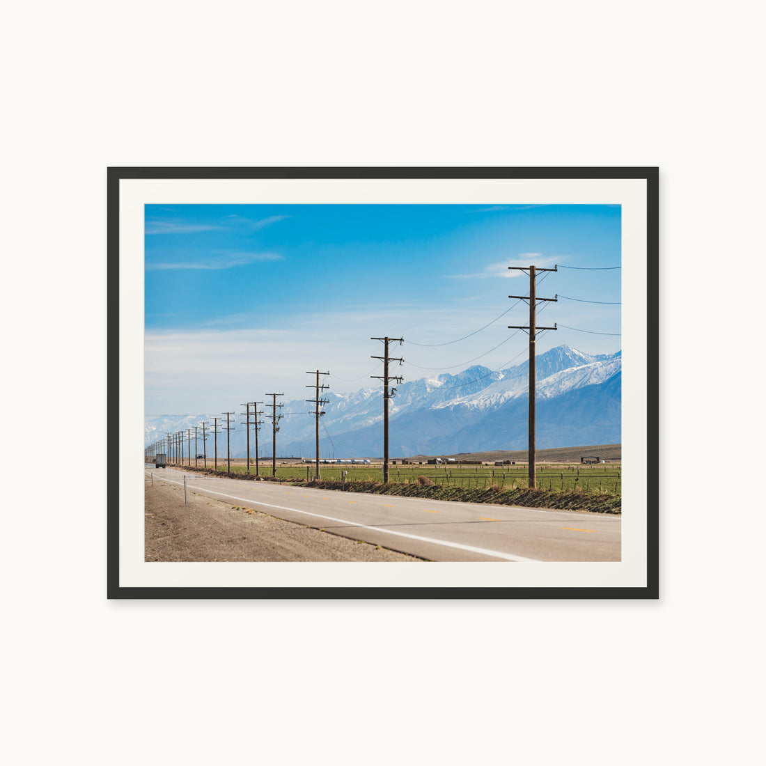 
Goin' West, 30×40 in, black