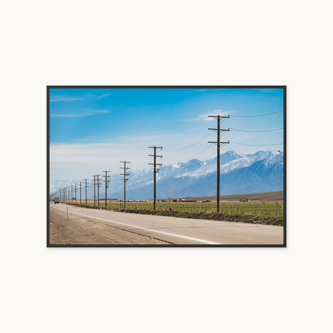 
Goin' West, 40×60 in, black