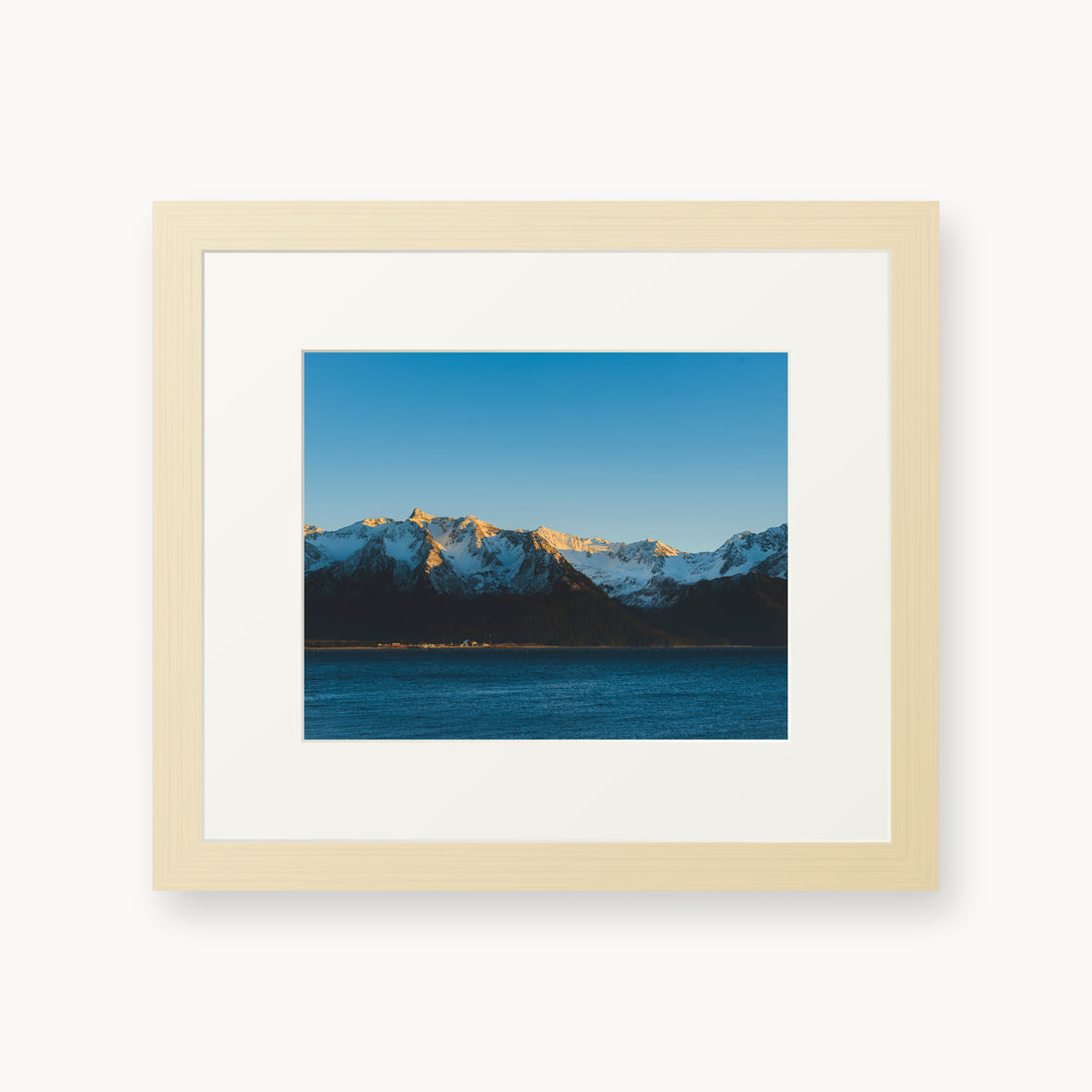 
Golden Ridge — 8x10 inch maple frame