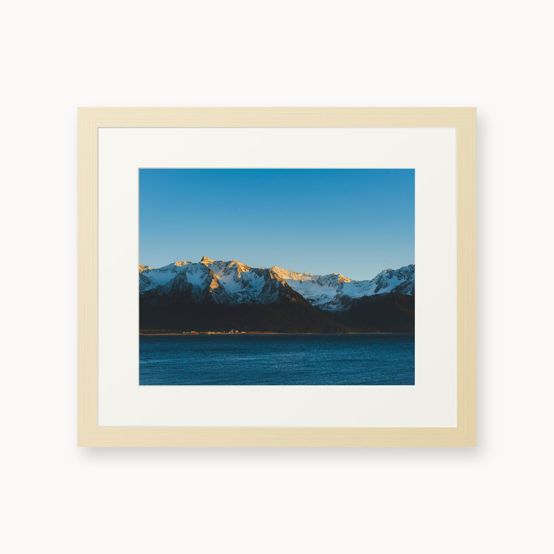 
Golden Ridge — 11x14 inch maple frame
