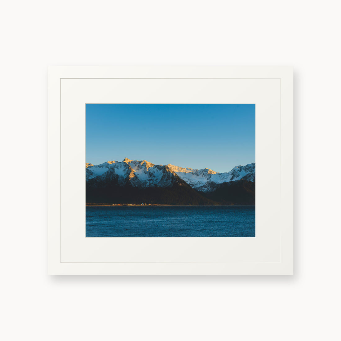 
Golden Ridge — 11x14 inch white frame