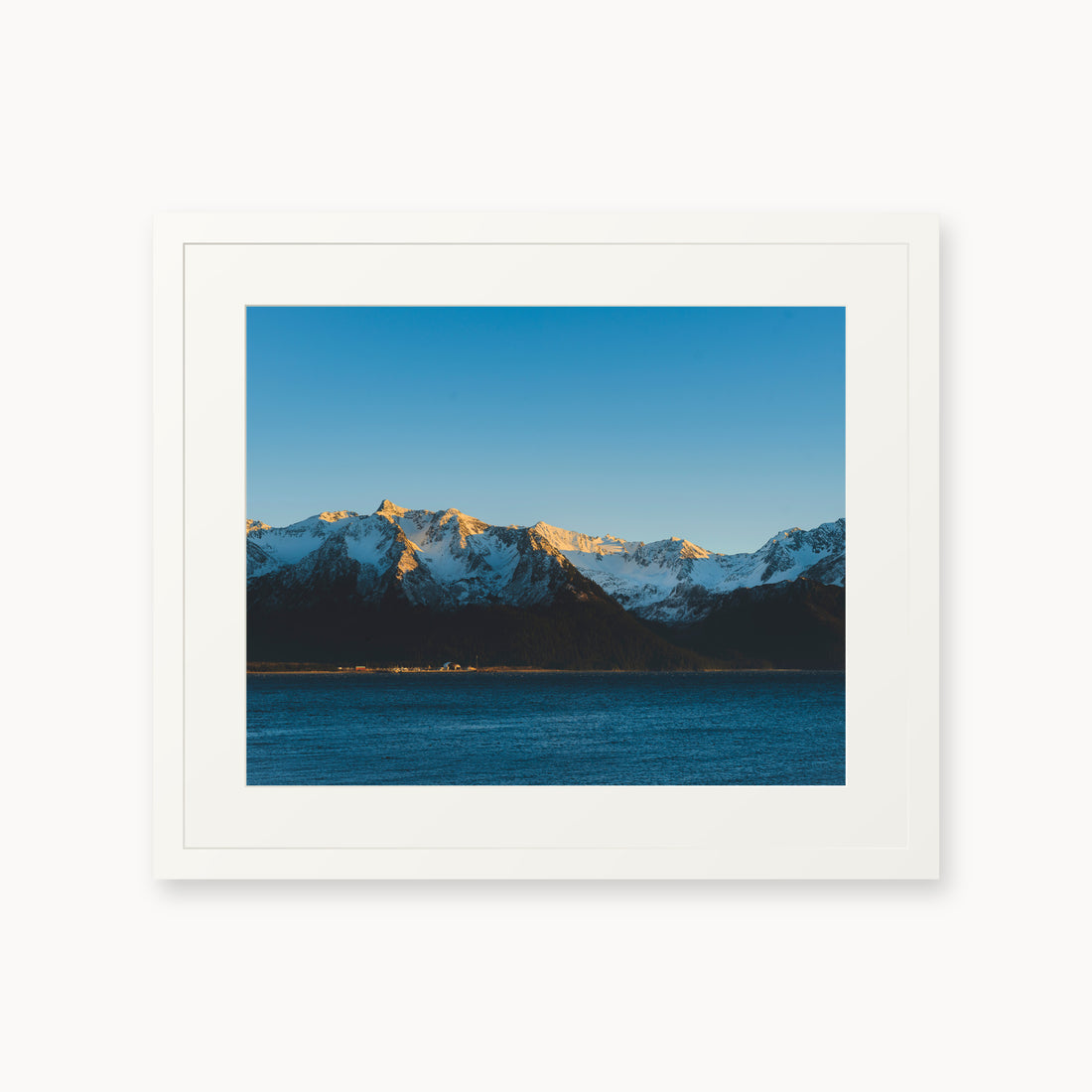 
Golden Ridge — 16x20 inch white frame