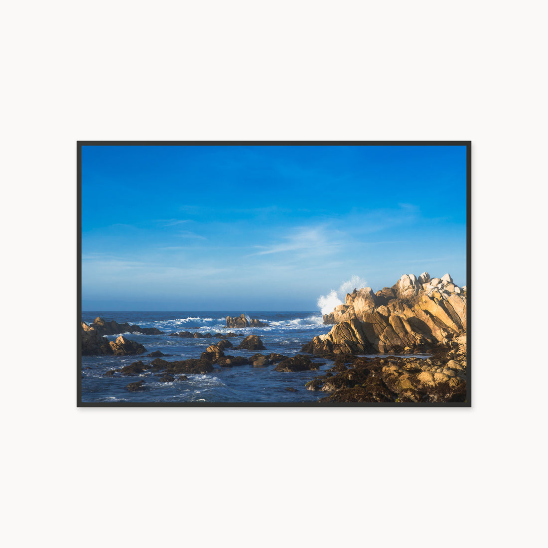 
Keep Fishing, 40×60 in, black