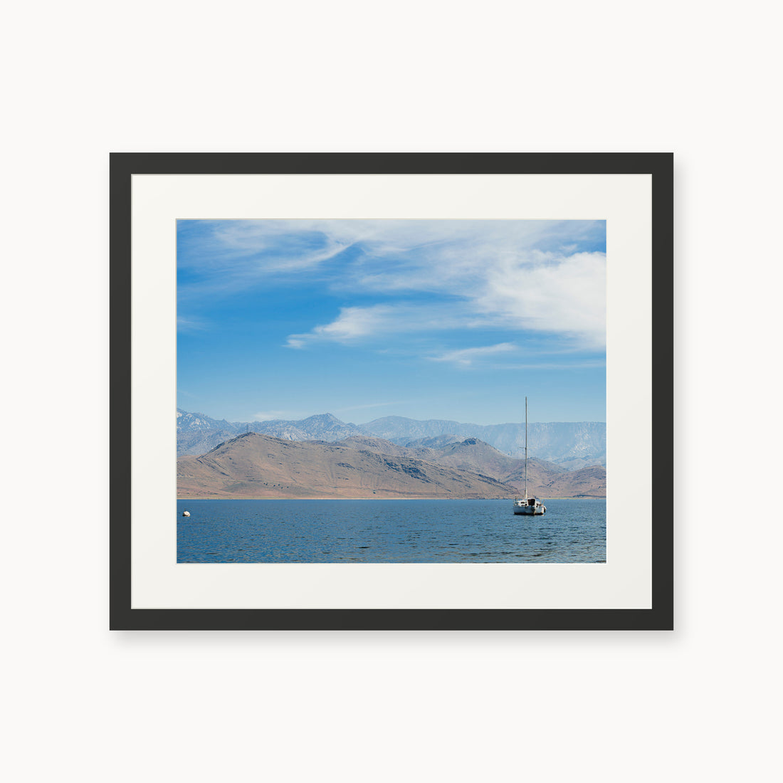 
Lake Isabella, 16×20 in, black