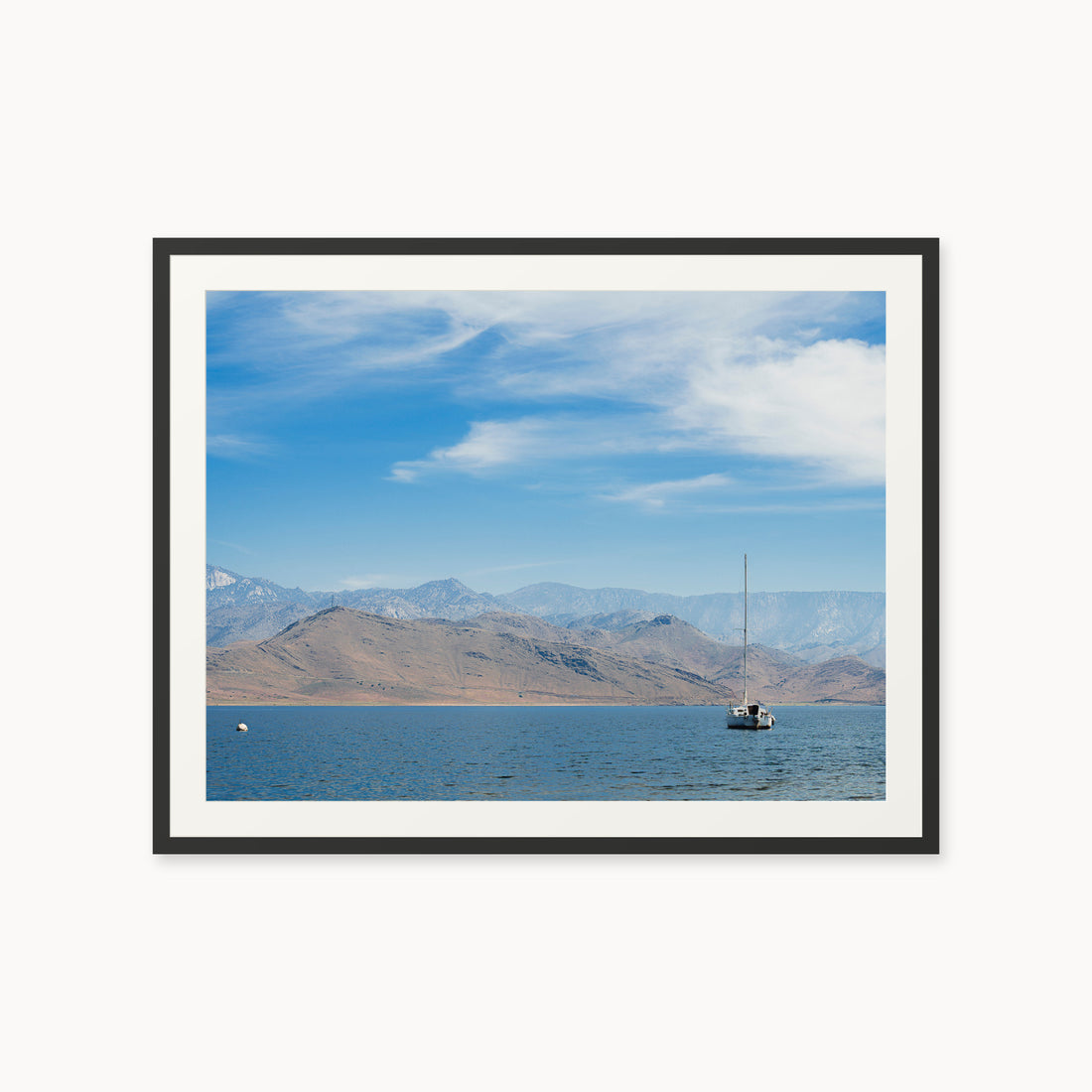 
Lake Isabella, 30×40 in, black
