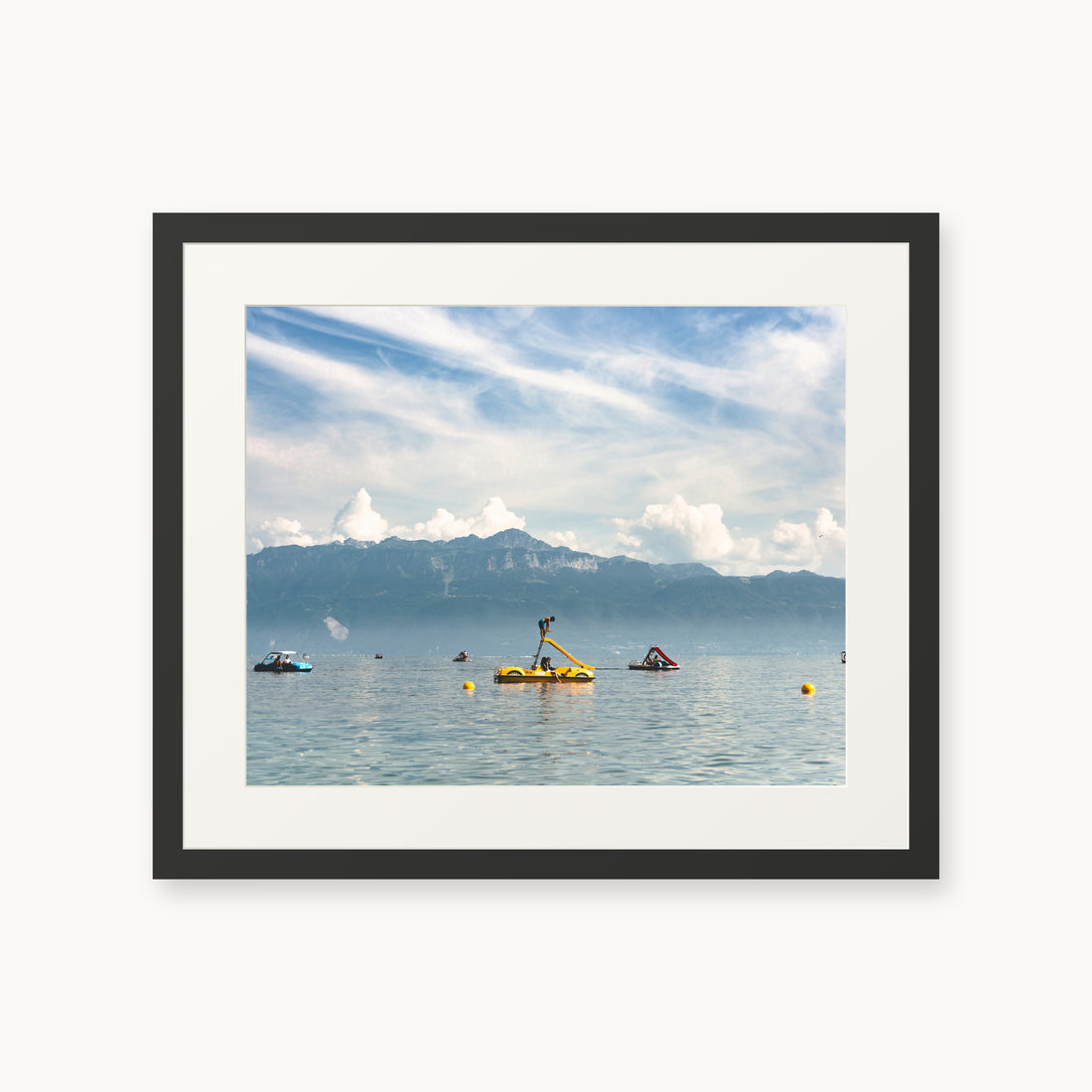 
L'enfant Bleu — 16x20 inch black frame