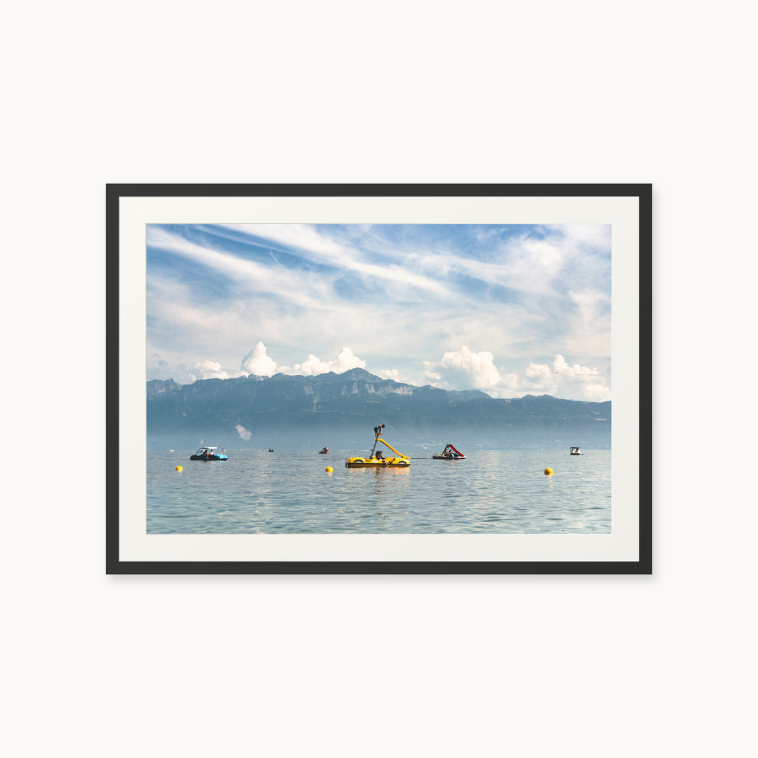 
L'enfant Bleu — 24x36 inch black frame