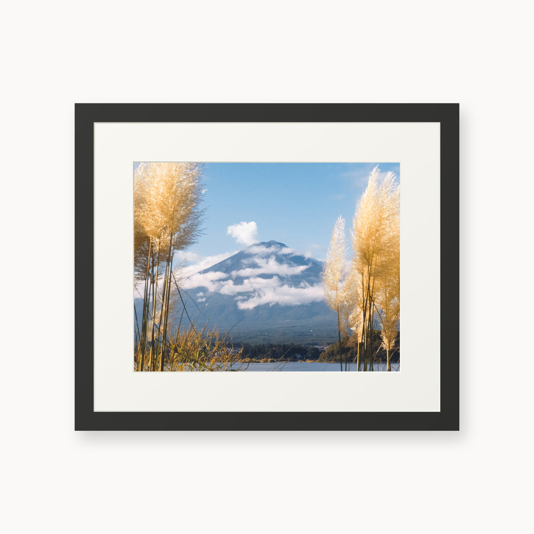 
Mount Fuji View — 11x14 inch black frame
