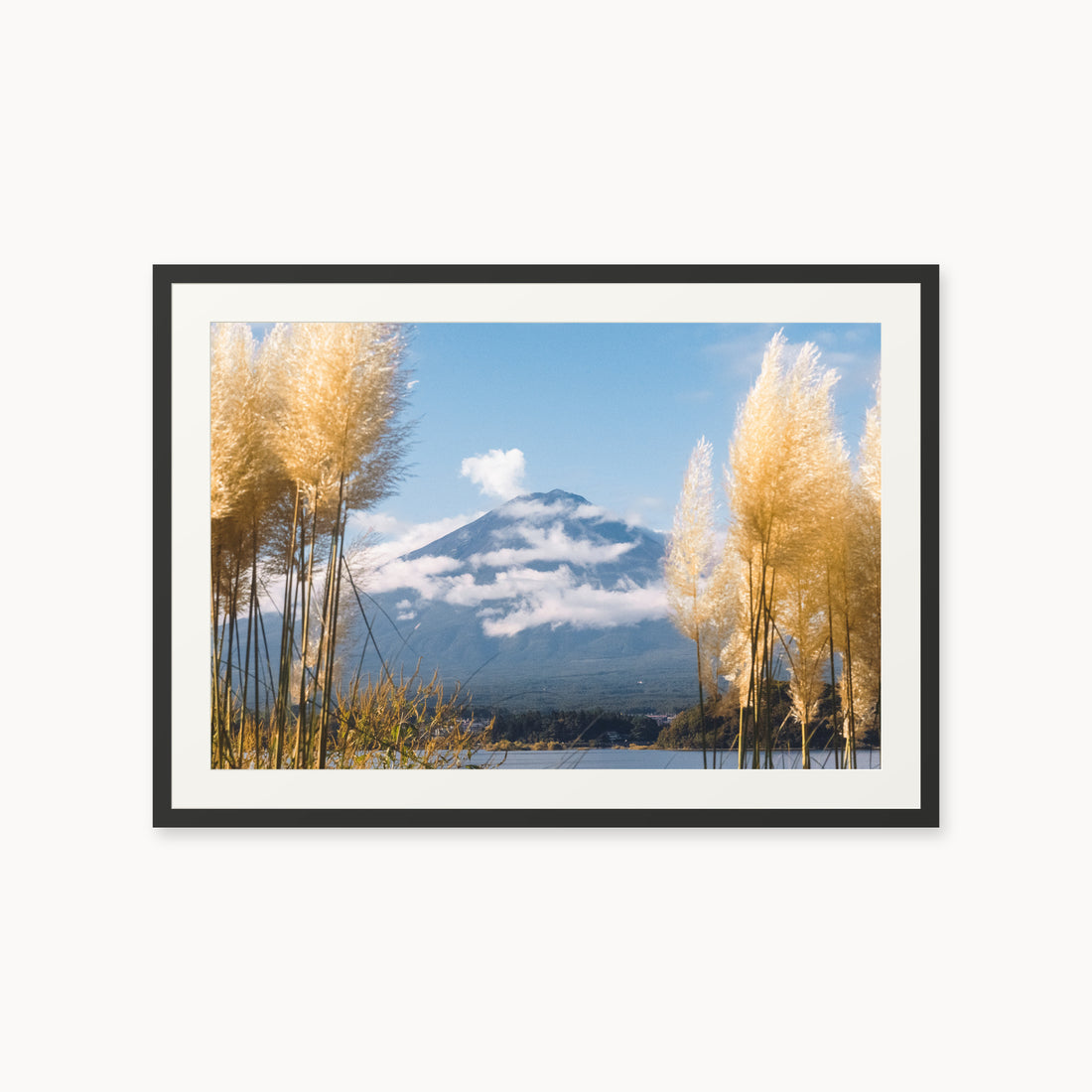 
Mount Fuji View — 24x36 inch black frame