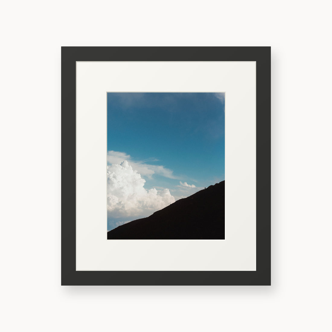 
Solitary Ascent — 8x10 inch black frame