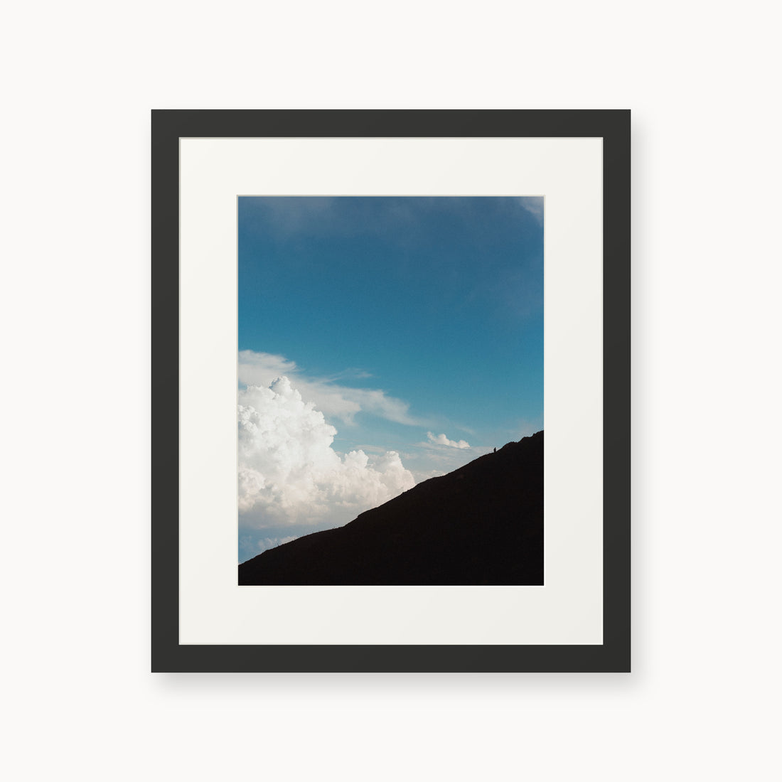 
Solitary Ascent — 11x14 inch black frame