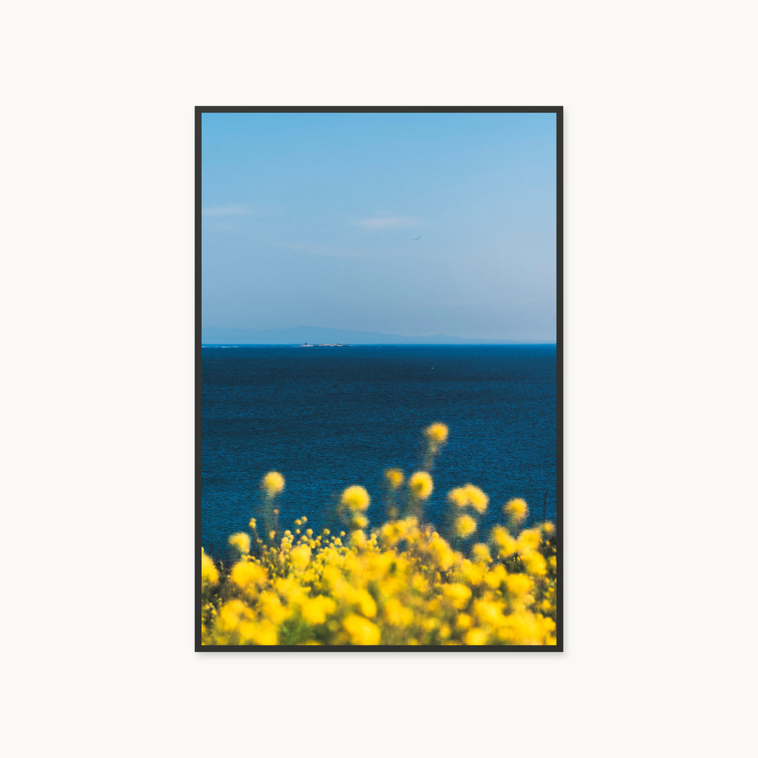 
The Sun is Always There, 40×60 in, black